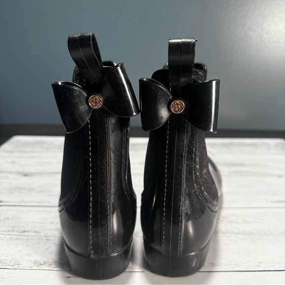 Navy Blue Tj Maxx dressy rain boot - Picture 2 of 3